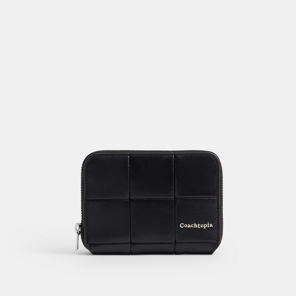 Coachtopia Zip Around Wallet In Upcrafted Leather